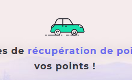 Permis récup points